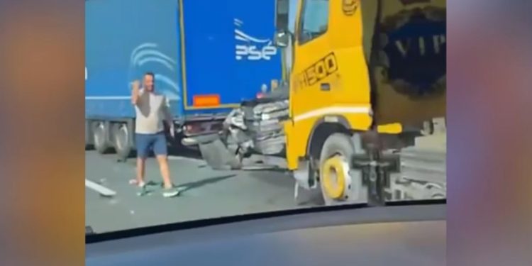 Șofer mort într-un accident pe A0, la Ciorogârla